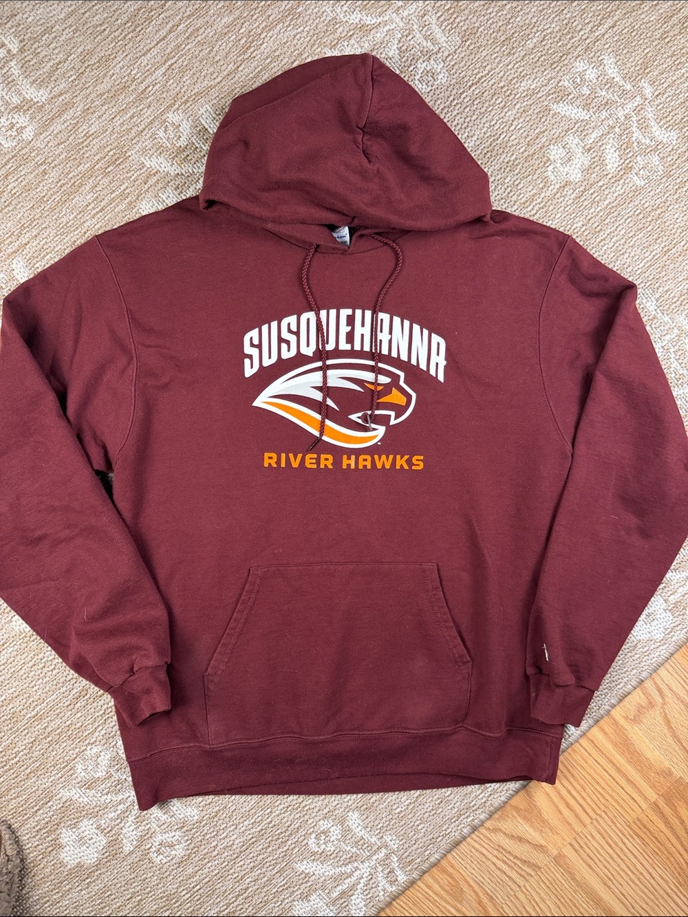 Champion Maroon Susquehanna River Hawks Hoodie